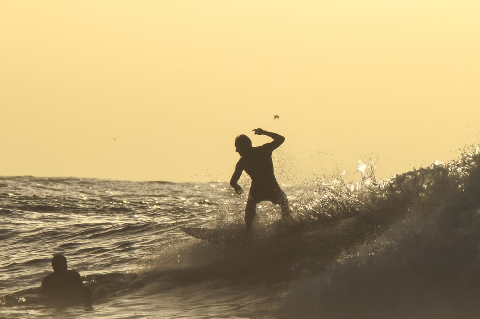 Silhouette Surfer