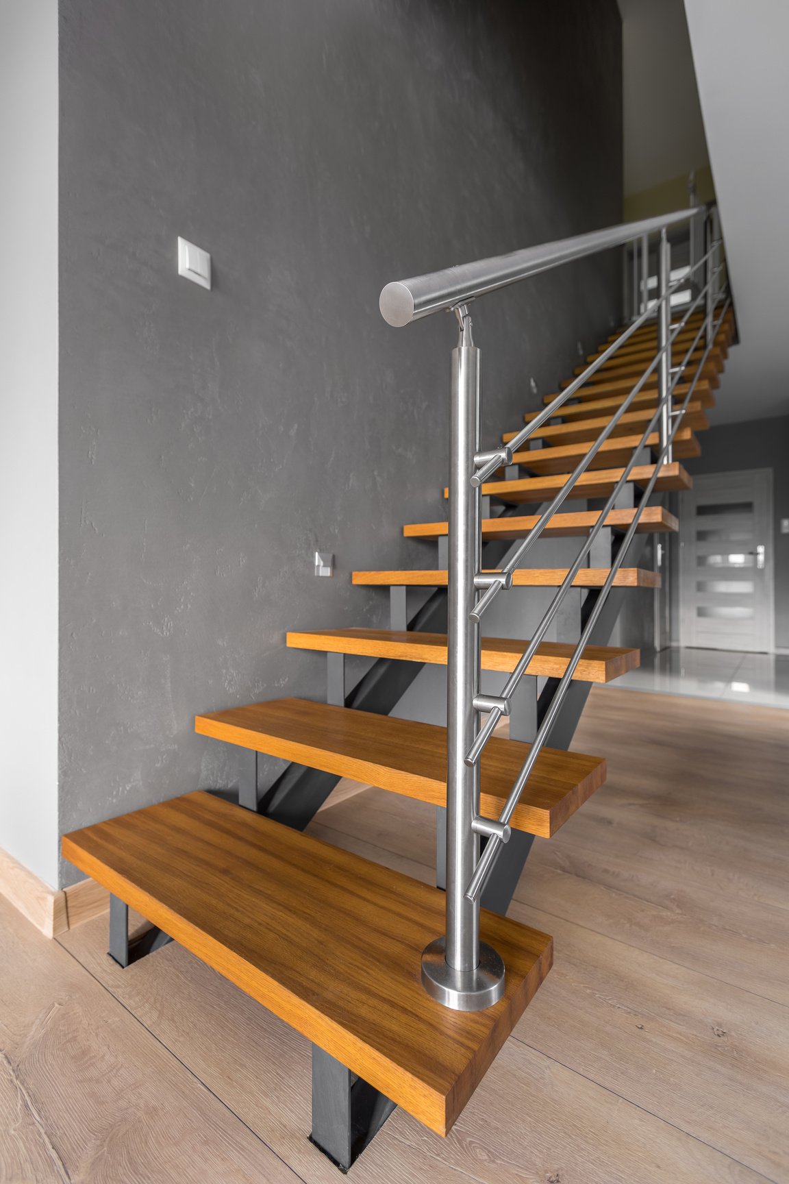 Simple staircase with modern look